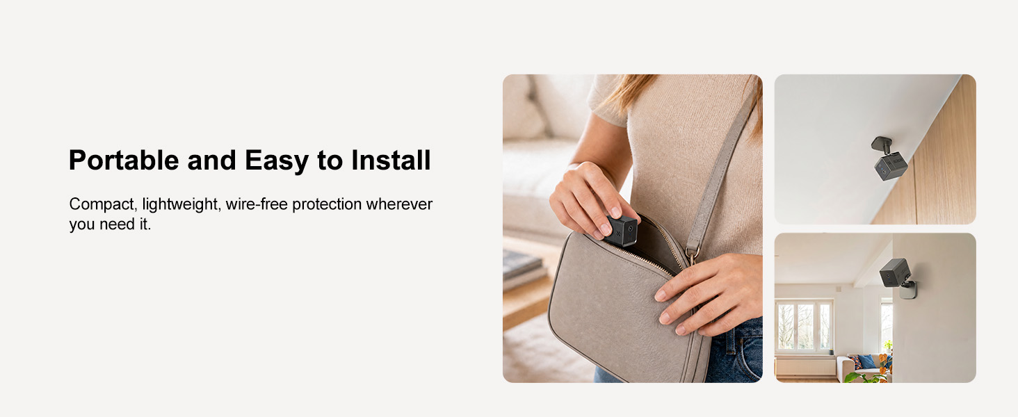 Portable and Easy to Install