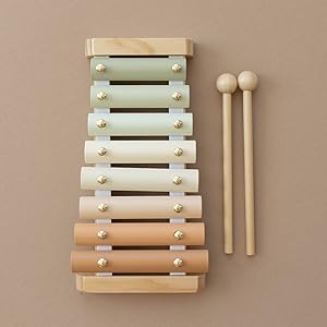 boho gender neutral xylophone for toddlers