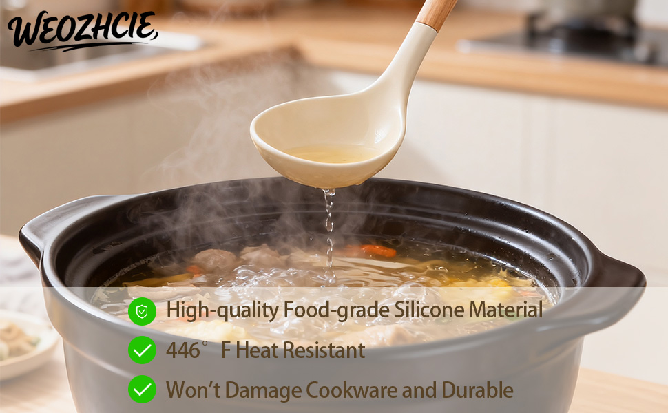 Silicone Cooking Utensil Set,12 PCS Cooking Cookware Kitchen Utensils Set