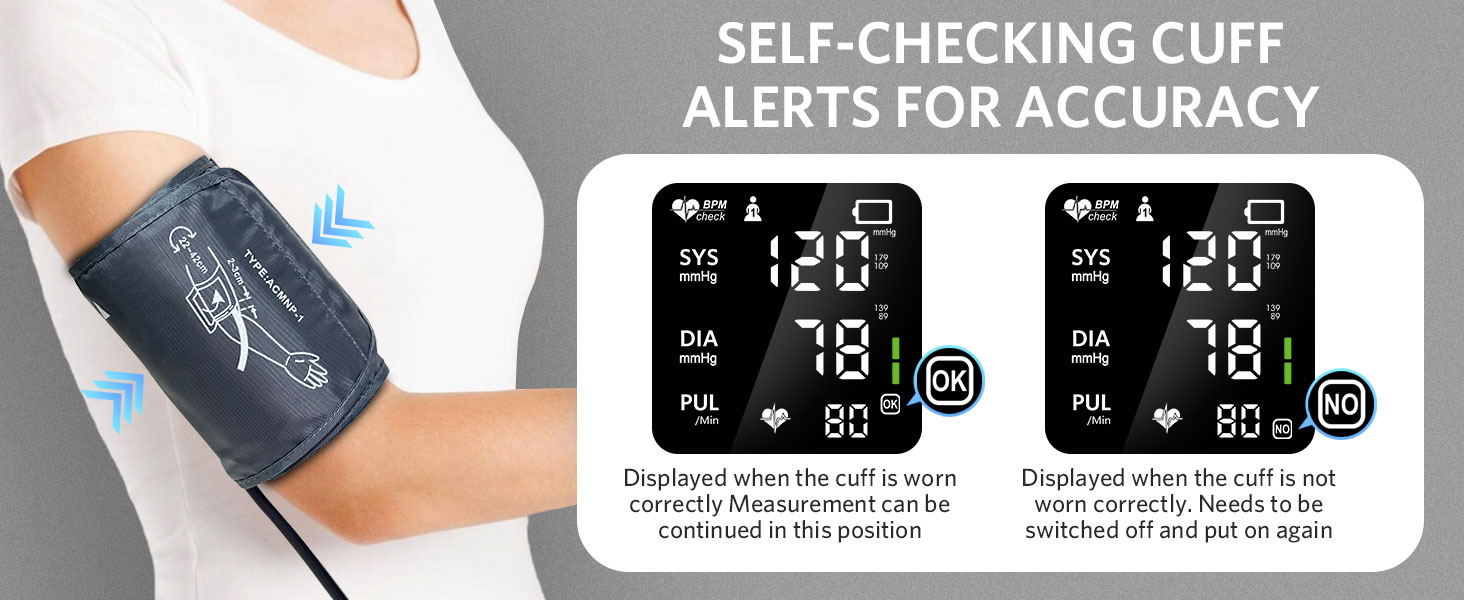 SELF-CHECKING CUFF