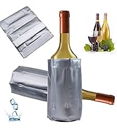 Ice Wine Sleeve, Ice Wine Bag, Wine Chiller, Wine Cooler Refrigerator, Wine Bottle Chiller Cooler...
