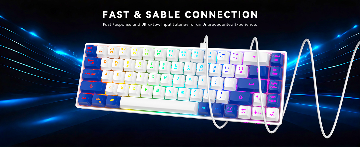 wired gaming keyboard