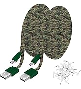 2 Pack 20FT Power Extension Cable Compatible with WyzeCam, Wyze Cam Pan, NestCam Indoor,Blink,Ama...