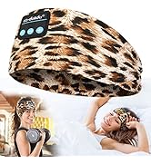 Sleep Headphones Bluetooth Headband, LC-dolida Cozy Band Wireless Headband Headphones with Thin H...