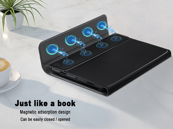 Google Pixel 11 Tablet Keyboard Case Black - 4