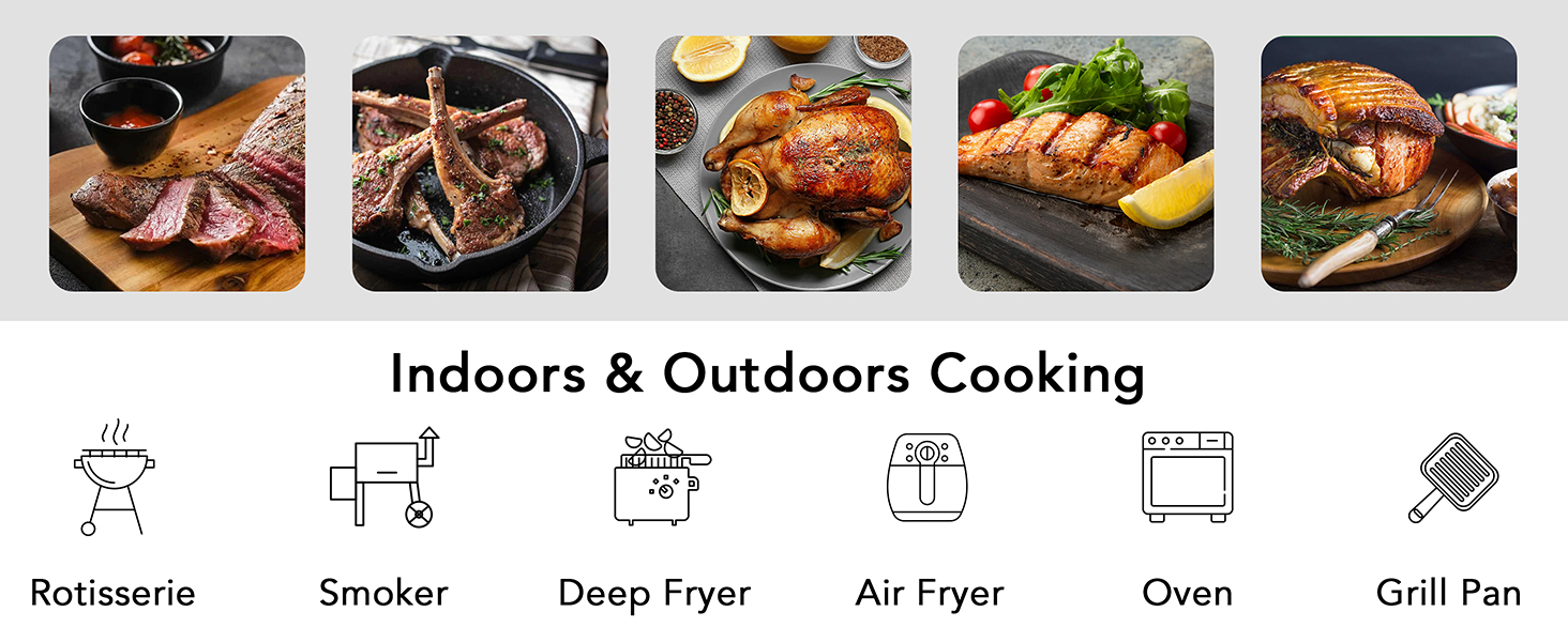 bluetooth meat thermometer wireless