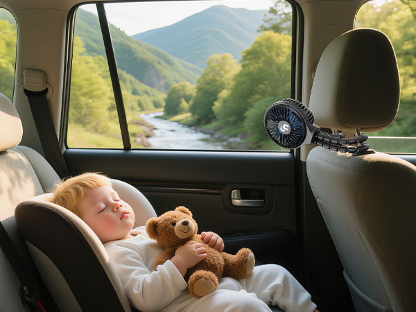Car Seat Fan