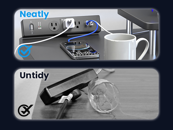 under desk power strip desk clamp power strip desk power station desk outlet station