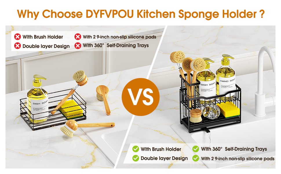 sponge caddy kitchen caddy