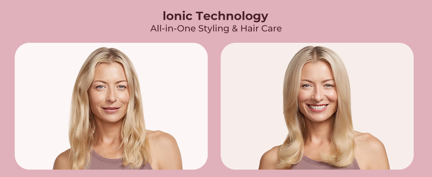 100 Millions Negative Ionic Blow Dryer Brush