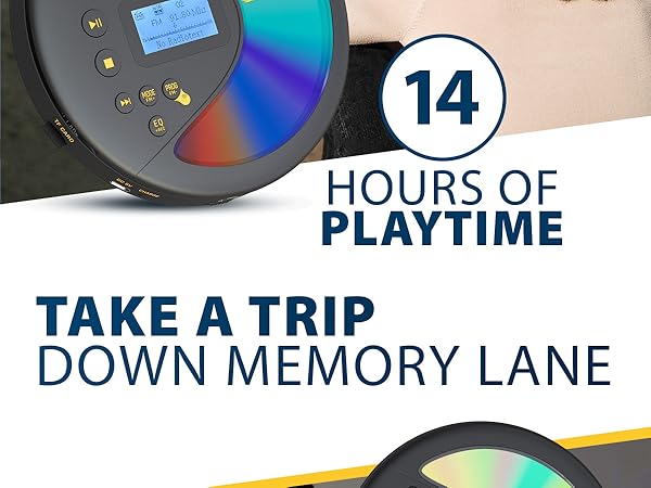 cd player portable bluetooth car mp3 music speaker home disc external laptop compact disk personal