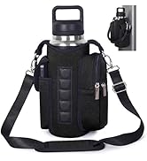 WINTOJO Magnetic Gym Bag for Women Men, Neoprene Water Bottle Carrier Bag with Strap fits 18-40oz...