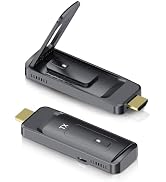AIMIBO Wireless HDMI Transmitter and Receiver, 2026 Upgraded, 4K/1080P, 5.8G/2.4G, Up to 8TXs, 32...