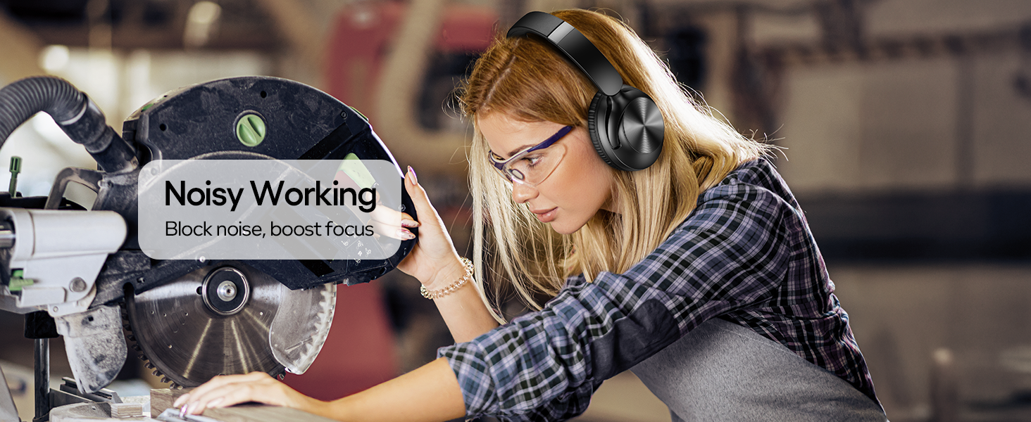 headphones for noise working