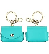 Bocasal Case for AirPods Pro AirPods 3 Charging Case, Soft Leather Protective Cover with Keychain...