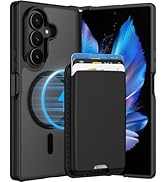 Magnetic for Samsung Galaxy Z Flod 7 Case (Compatible with MagSafe) with Detachable Wallet &amp; Card...