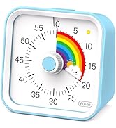 InfPokid Visual Timer with Pause Function for Kids and Adults, Productivity Timer with Rainbow Pa...