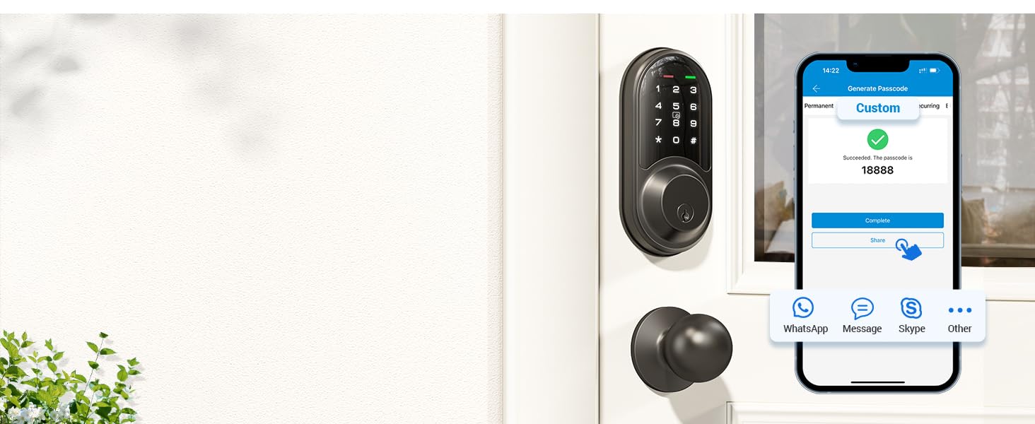 keypad deadbolt