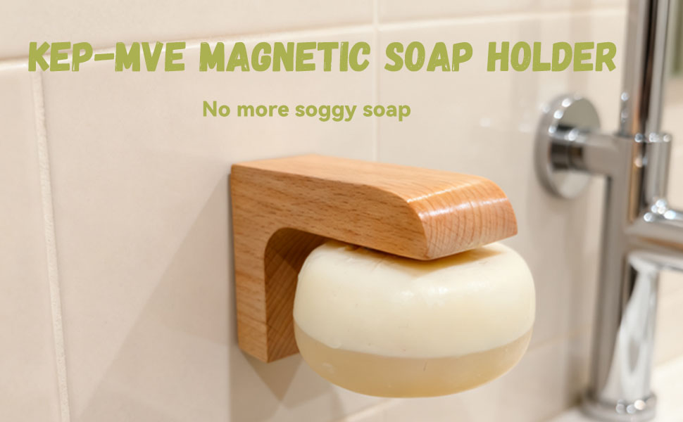 magnetic soap holder