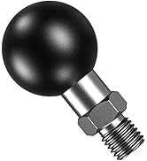 BRCOVAN 1'' Ball Adapter with 3/8''x-20 Threaded Post Compatible with RAM Mounts B Size Double So...