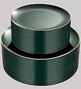 green plastic plates