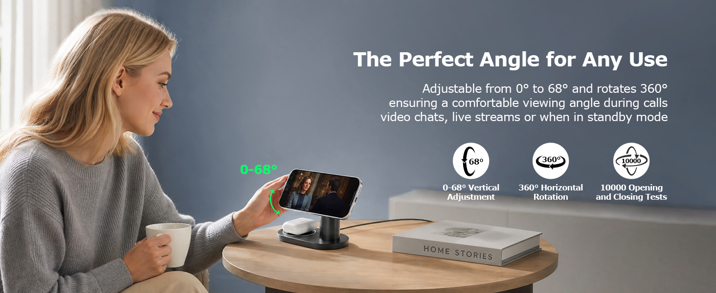 wireless charger stand