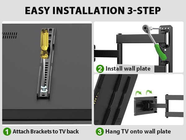 corner tv wall mount