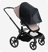 Baby Uma 2-in-1 Mosquito Net for Stroller &amp; Stroller Sun Shade - UPF 50+ Baby Sun Protection, Bre...