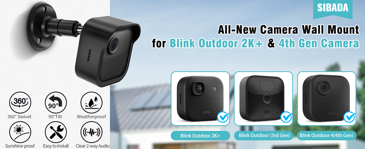 blink camera mount