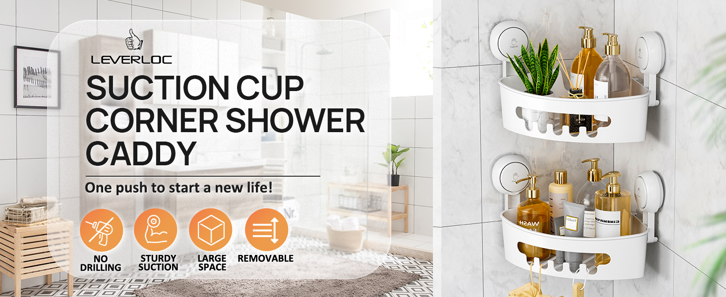 shower caddy suction cup