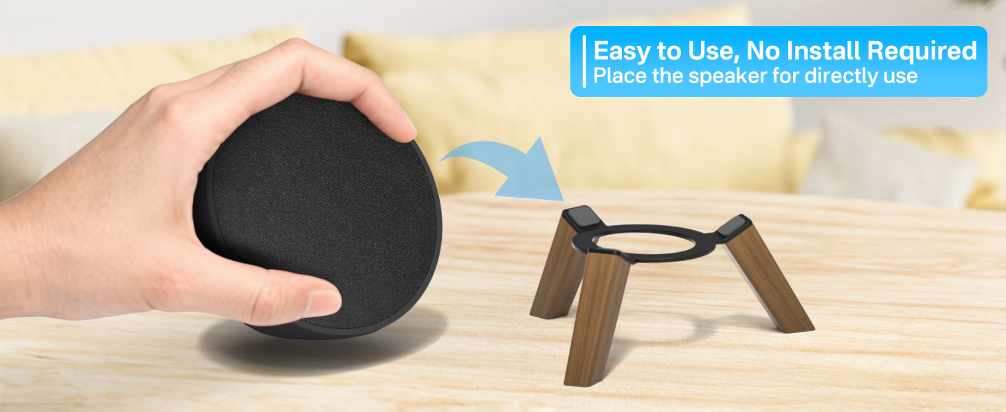 Desktop Speaker Stand for Echo Pop