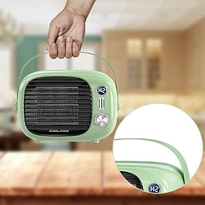 Space heater with handle