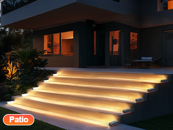 patio solar lights outdoor waterproof