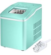 ARLIME Countertop Ice Maker Machine Portable Compact Ice Cube Maker, 9 Ice Ready in 8 Mins, 26Lbs...