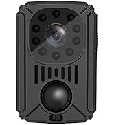 Andoer 1080P HD Body Mounted Camera Portable Video Recorder Hidden Camera with Auto Night Vision ...
