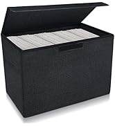 Leffis Comic Book Storage, Comic Book Box 15.5" X 7.5" X 11.3", Collapsible Comic Short Box with ...