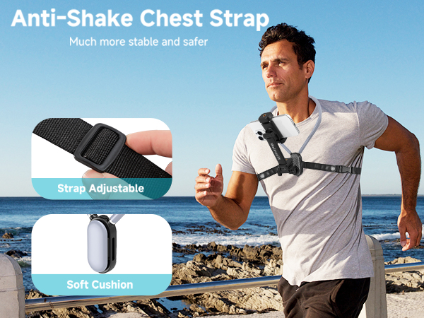 anti-shake chest strap