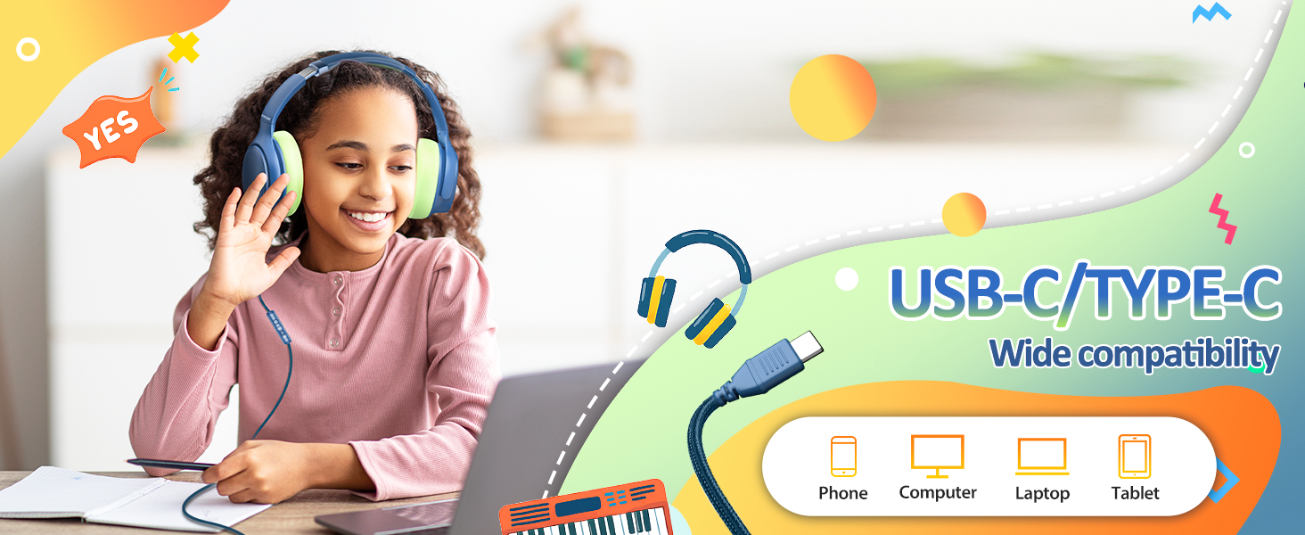kids headphones for school