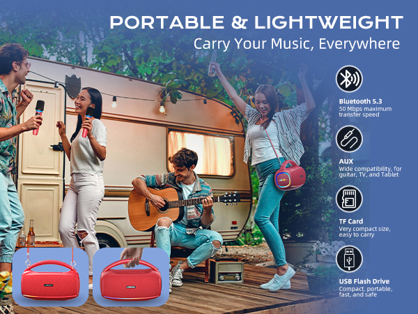  portable karaoke machine