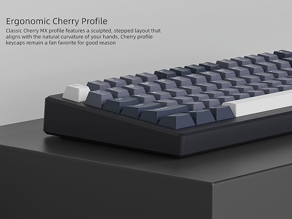 Womier Keyboard Keycaps - PBT Keycaps for Mechanical Keyboard Cherry Profile Key caps