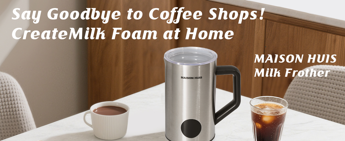 milk frother steamer