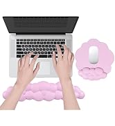 Mouse Pad and Keyboard Wrist Rest Soft Mouse Pad Wrist Support for Keyboard Cloud Wrist Rest Keyb...