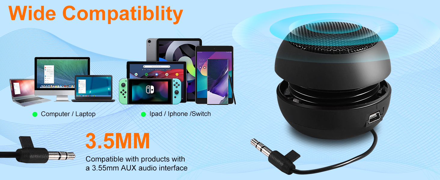 Wired Mini Speaker USB Wired Speaker Mini USB Speaker Portable Speaker Home Speaker