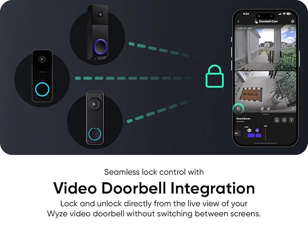 Wyze Lock Bolt v2 Doorbells