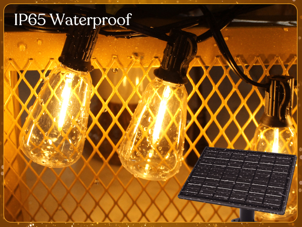 Solar Outdoor String Lights