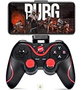 Megadream Android Gamepad Controller, Wireless Key Mapping Gamepad Joystick Perfect for Call of D...