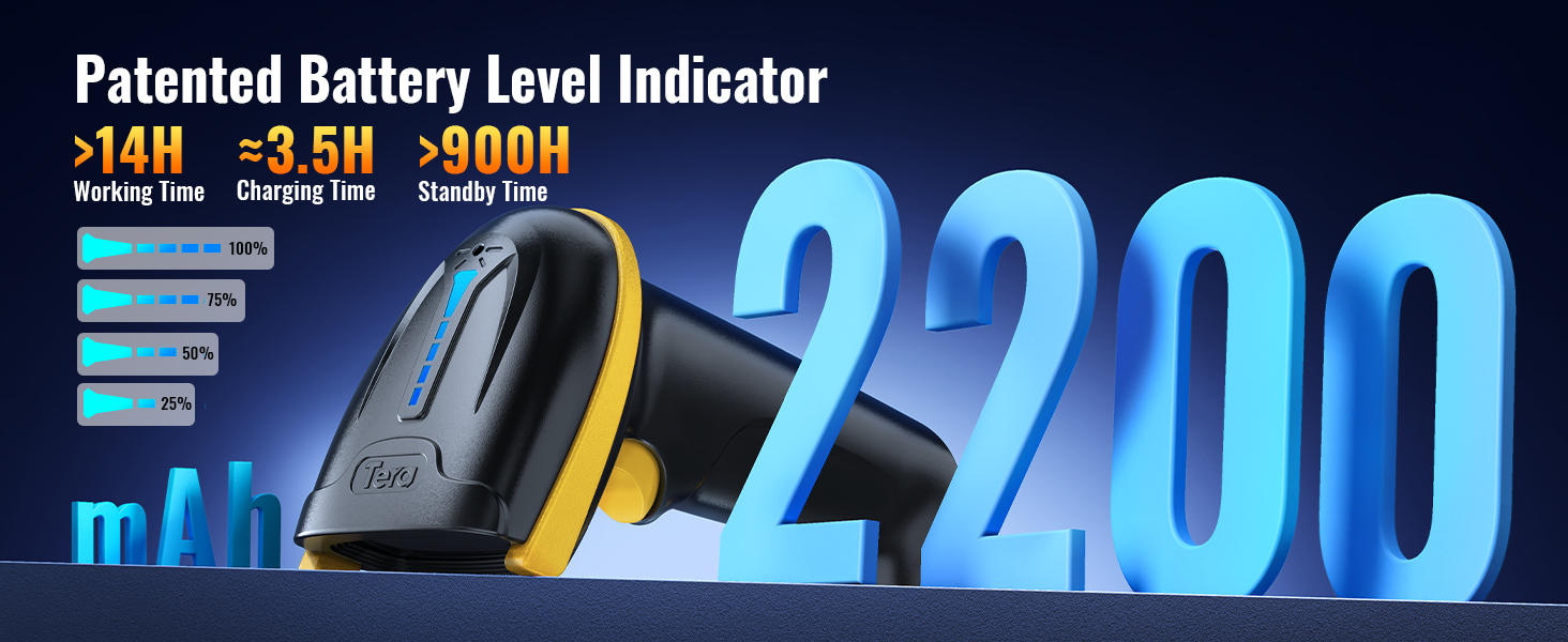 barcode scanner with indicator