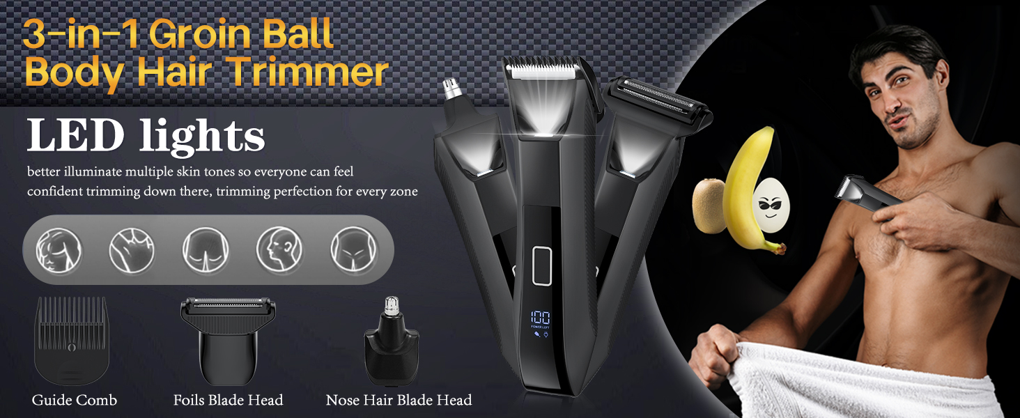 Manscape Body Trimmer for Men