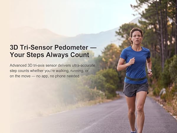 3D Pedometer for Walking