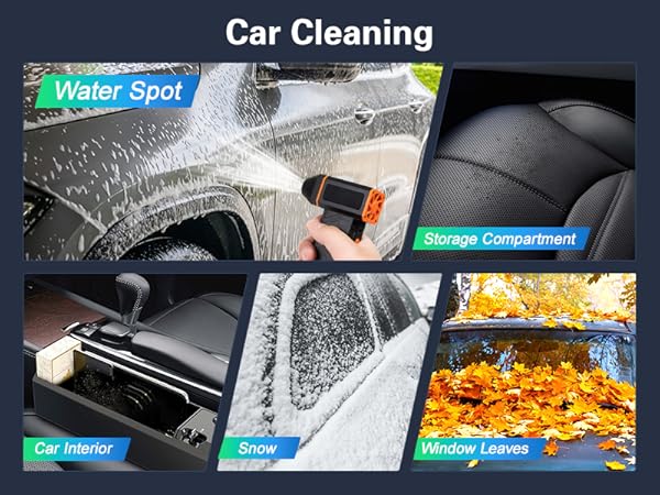 Electric Compressed Air Duster Super Powerful Turbo Dry Violent Jet Fan Air Blower Gun